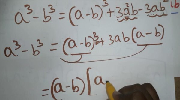 A3 b3 Formula Solved And Proof This Algebraic Formula With Example 