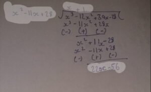 x²-11x+28=0