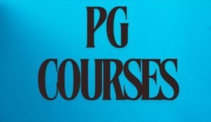 PG Course Full Form
